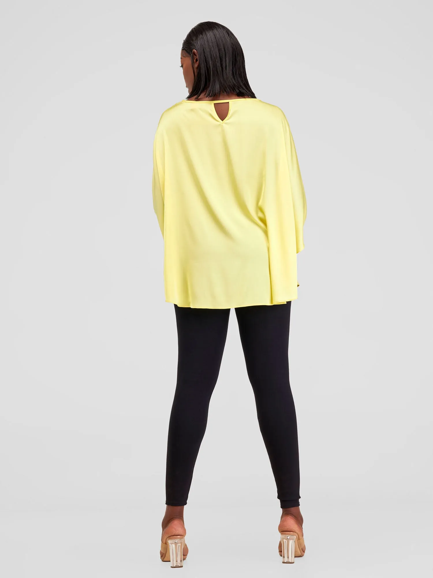 Vivo Sakari Circular Loose Top - Yellow