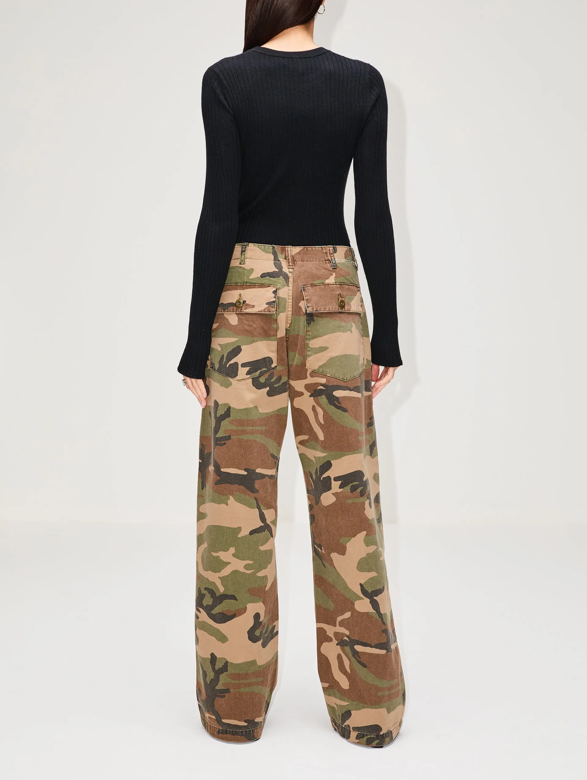 Wide Leg Utility Pant