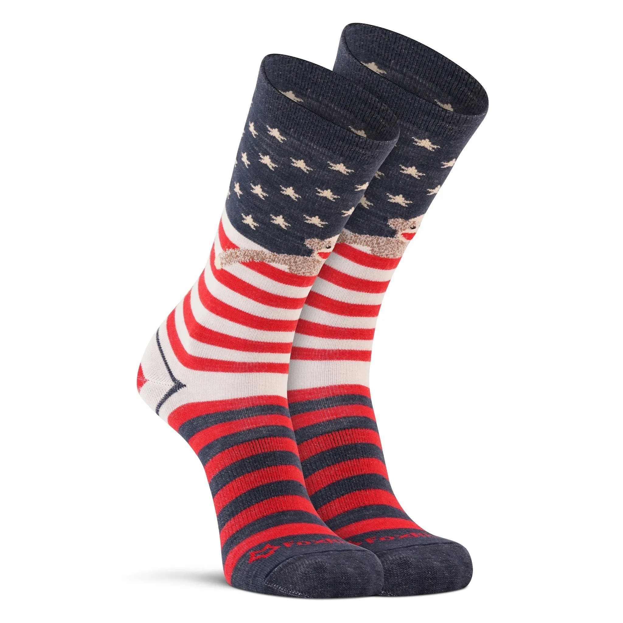 Women's Monkey Flag Ultra-Lightweight Crew Sock