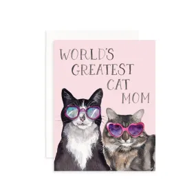 World's Greatest Cat Mom Card Cami