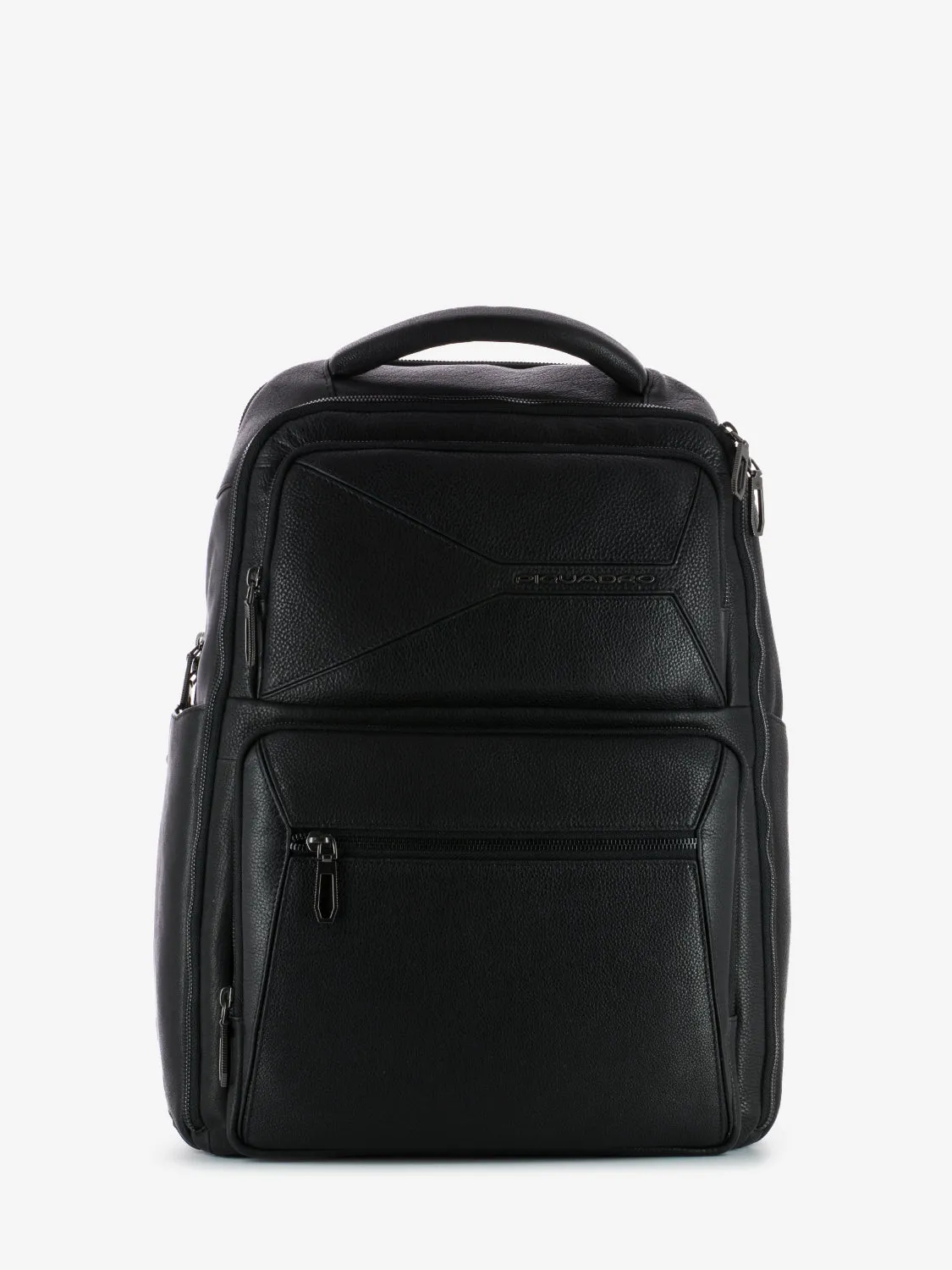 Zaino pc 15.6 in pelle nero