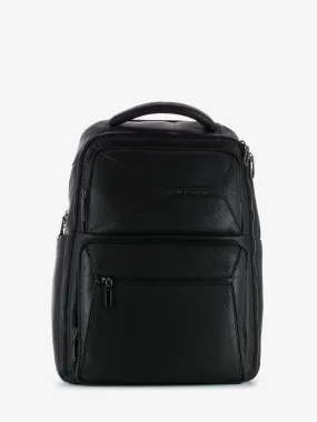 Zaino pc 15.6 in pelle nero