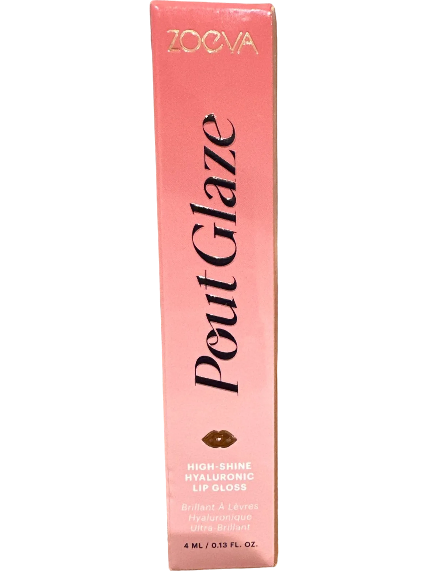 ZOEVA Pink High-Shine Hyaluronic Lip Gloss BNIB UK