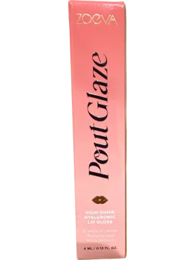 ZOEVA Pink High-Shine Hyaluronic Lip Gloss BNIB UK